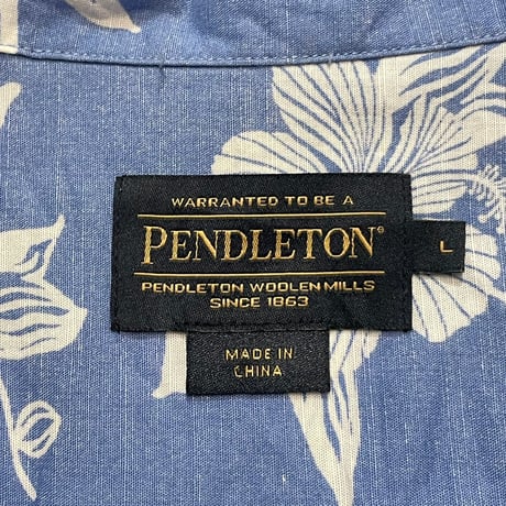 PENDLETON Cotton Aloha Shirt