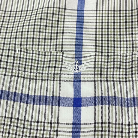 90s- DOCKERS Cotton Plaid Shirt
