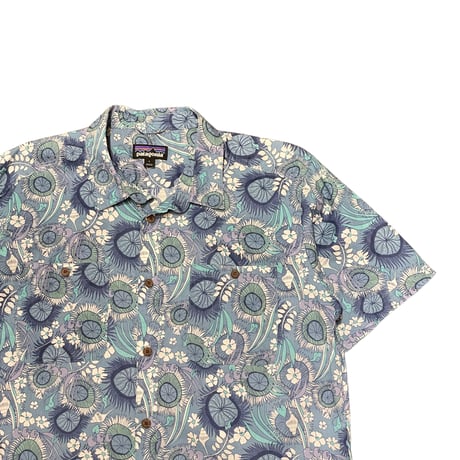 ‘22 Patagonia Botanical Pattern Hemp/Cotton Shirt