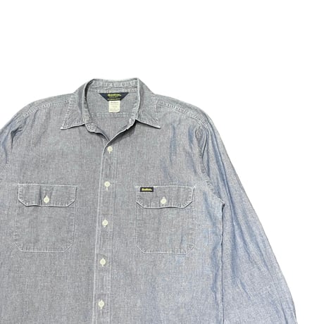 90s- OSH KOSH Cotton Chambray Work Shirt