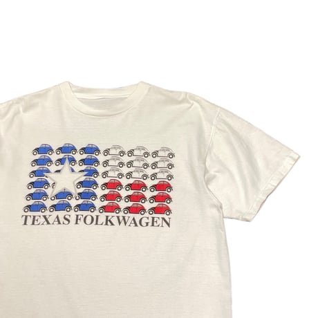90s TEXAS FOLKWAGEN Printed T-Shirt