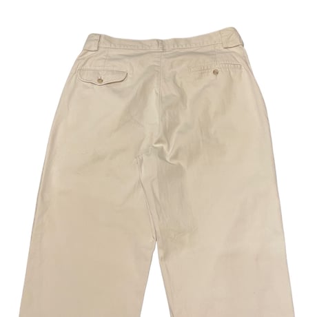 80s- Polo Ralph Lauren Two Tuck Chino Pants W34