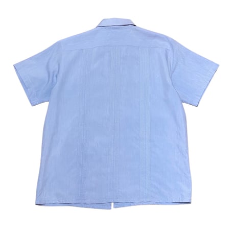 90s- HABAND Zip Guayabera shirt