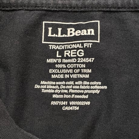 00s- L.L.Bean Solid T-Shirt