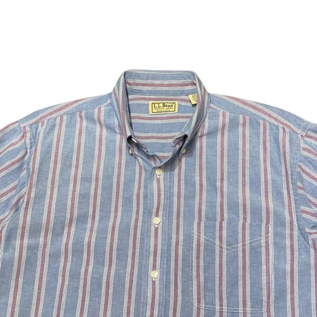 90s L.L.Bean Oxford B.D Striped Shirt