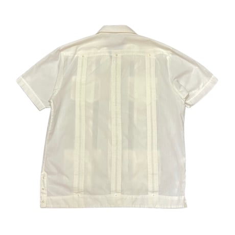 00s- The Havanera Co. Poly/Cotton Guayabera shirt