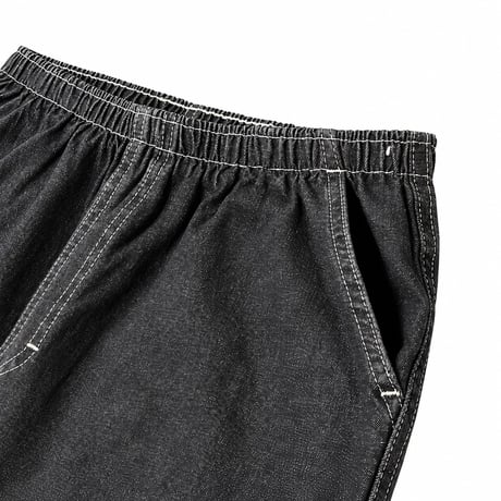 00s WHITE STAG Black Denim Easy Pants