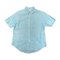 00s- Brooks Brothers Linen B.D Shirt