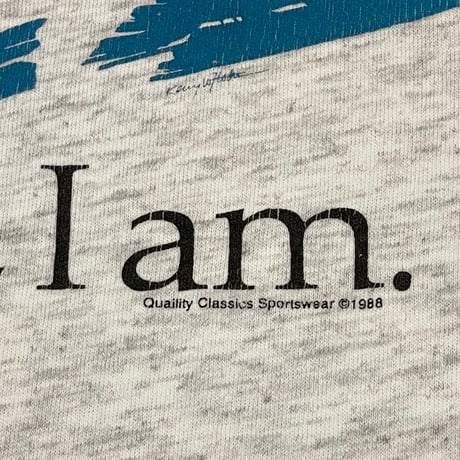 90s ONEITA “I FISH therefore, I am.” T-Shirt