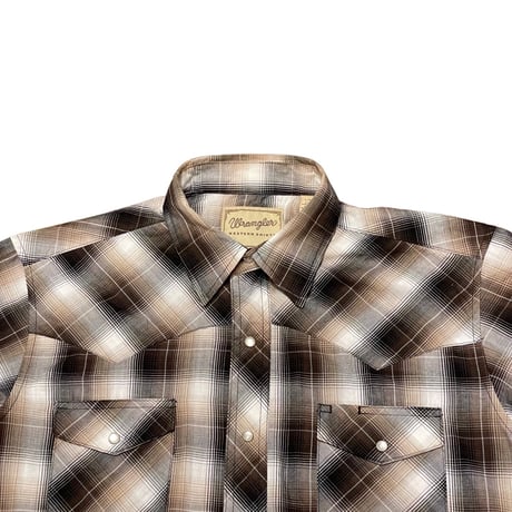 00s- Wrangler Cotton/Poly Western Shirt