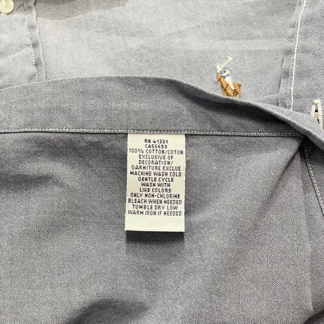 Polo Ralph Lauren Cotton Chambray B.D Shirt