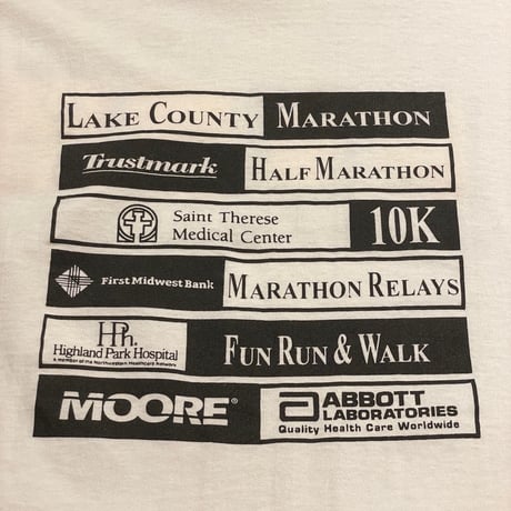 ‘95 FRUIT OF THE LOOM Lake Country Race T-Shirt