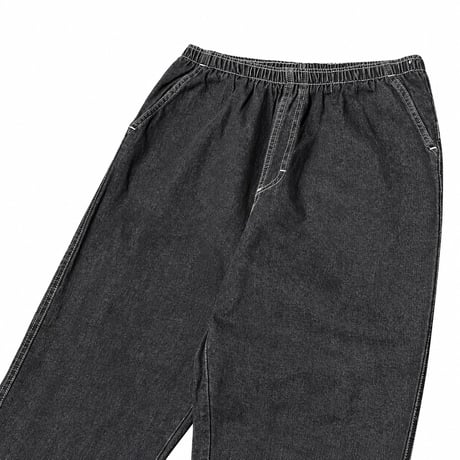 00s WHITE STAG Black Denim Easy Pants