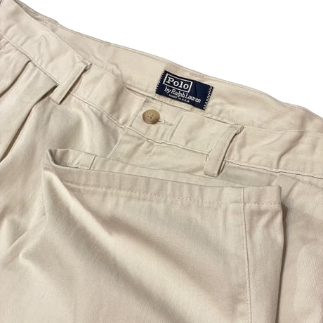 80s- Polo Ralph Lauren Two Tuck Chino Pants W36