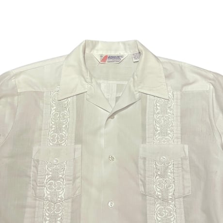 90s~ ROMANI Guayabera Shirt