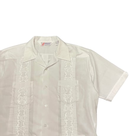 90s~ ROMANI Guayabera Shirt