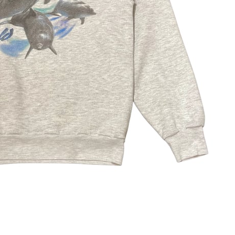 90s- Lee Seaworld Dolphin Printed Sweat Shirt