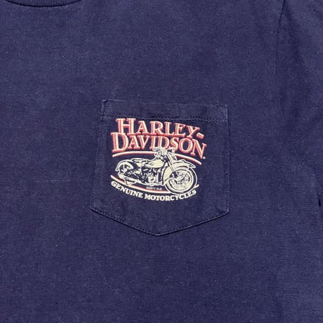 00s- Harley-Davidson Pocket T-Shirt