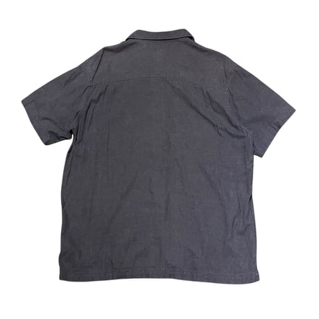 00s hagger Linen/Rayon Open Collar Shirt