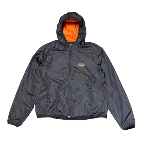 00s- HARLEY-DAVIDSON Hooded Nylon Jacket