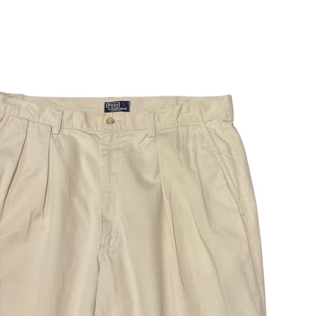 80s- Polo Ralph Lauren Two Tuck Chino Pants W36