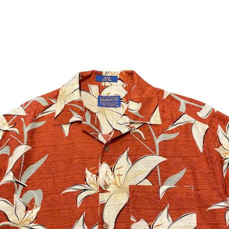 00s Pendleton Silk Aloha Shirt