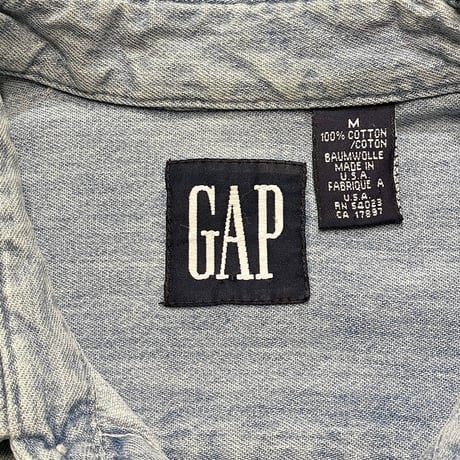 90s- GAP Denim  Shirt
