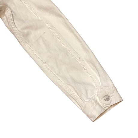 00s- Levi's White Denim Jacket