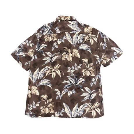 90s~ pierre cardin Rayon Aloha Shirt