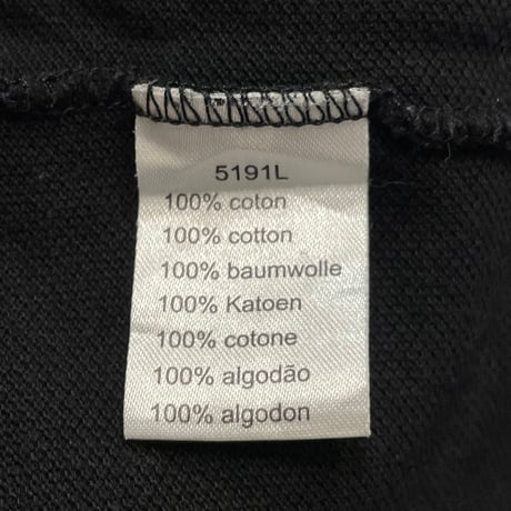 00s- LACOSTE Logo Polo Shirt