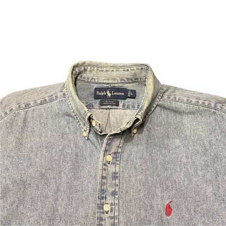 90s- Polo Ralph Lauren B.D Denim Shirt