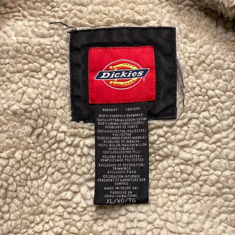 00s- Dickies Sherpa Lined Hooded Jacket