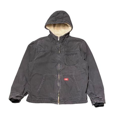 00s- Dickies Sherpa Lined Hooded Jacket