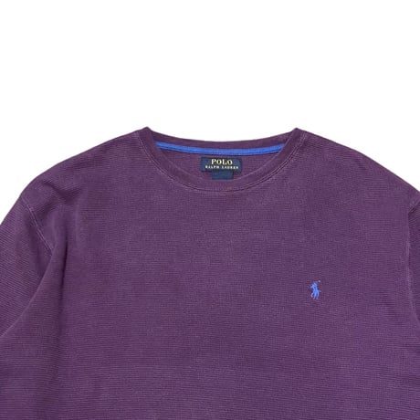 00s- Polo Ralph Lauren Cotton Waffle Shirt