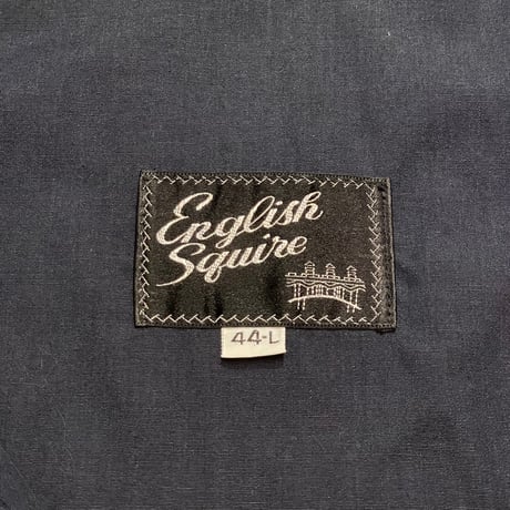 70s- English Squire Poly/Cotton Dog Ear Jacket