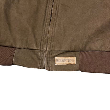 90s- WOLVERINE Hooded Duck Jacket