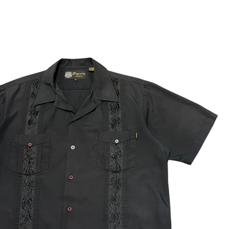 90s~ Dragonfly Guayabera Shirt