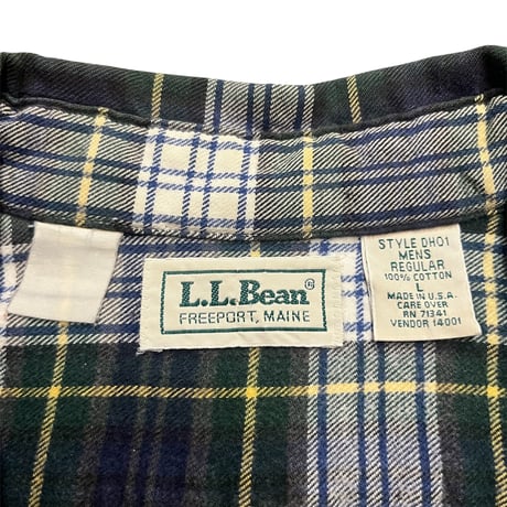90s L.L.Bean Lightweight  Flannel Shirt