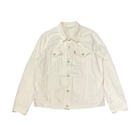 00s- Levi's White Denim Jacket