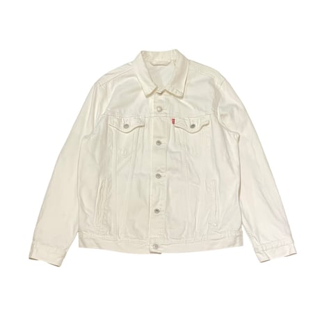 00s- Levi's White Denim Jacket