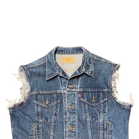 ‘87 Levi’s 70506 Cut Off Denim Vest