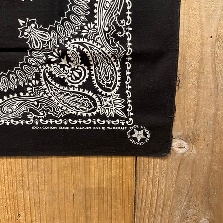 80s WAMCRAFT  bandana #201