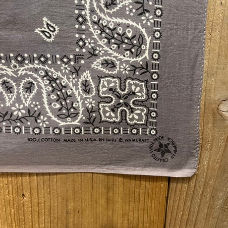 80s WAMCRAFT bandana #204
