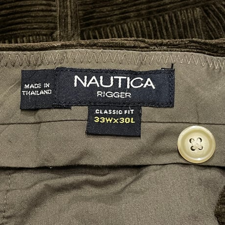 00s- Nautica Two Tuck Corduroy Pants
