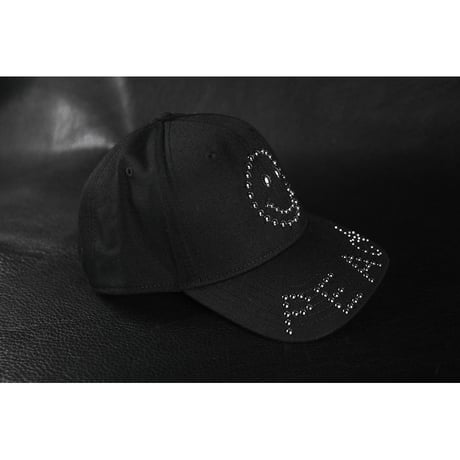 6 Panel Mid-Profile Baseball Cap /Smile Peace Design 001 ( 30th Anniversary Model )
