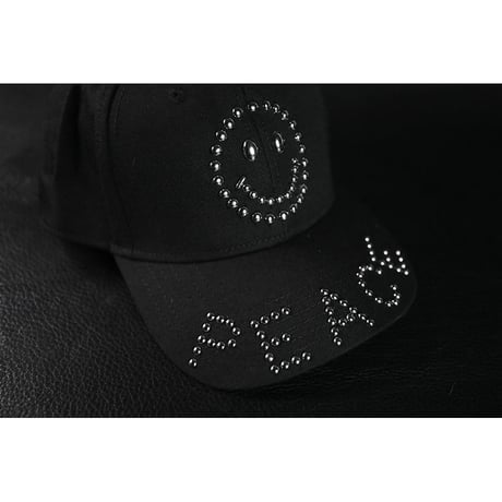 6 Panel Mid-Profile Baseball Cap /Smile Peace Design 001 ( 30th Anniversary Model )