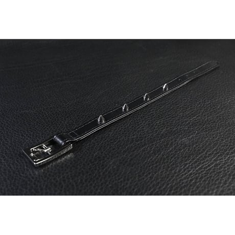 15mm Insert Tip Leather Bracelet / Tiny Conical Design ( 30th Anniversary Model )