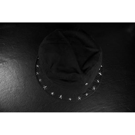 Twill Bucket Hat / Star Studs Embellished Design 001 ( 30th Anniversary Model )