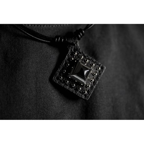 Goatskin Choker / Pyramid & Round Studs Design ( 30th Anniversary Model )