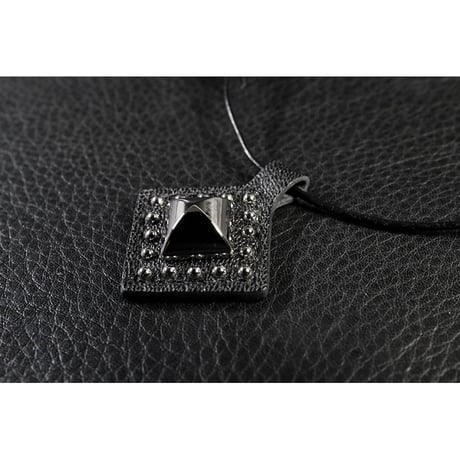 Goatskin Choker / Pyramid & Round Studs Design ( 30th Anniversary Model )